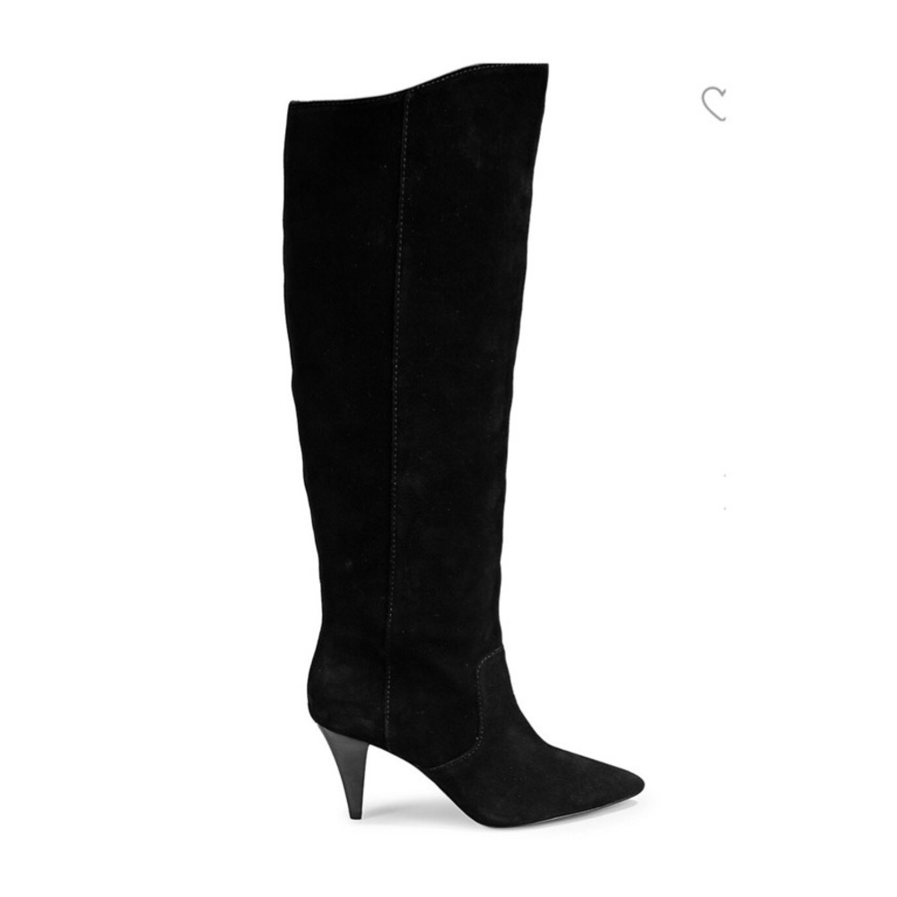 Lord & Taylor Black Pointy Heel Boots